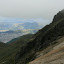 The scree on the right made it hard to climb, but great fun on the way down.