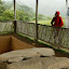 Very wet in front of another hole in the ground