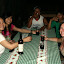 Our ever cheery chef produced a lovely bottle of Bolivian wine on our last night. We liked him.