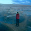 In contrast the air was freezing, Lynette and I were the only two to venture out of the jeep.