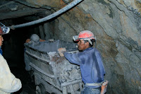 Our ex-mining guide had two main aims for the tour. Munch Coca leaves, and chat to old mates.