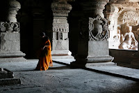 A peaceful picture of a local... actually on a mobile phone.