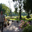 In the gardens of Vimanmek Palace!