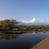 © Sarah Pitt: Folly Farm Pond View &ndash; 07-Nov-2009
