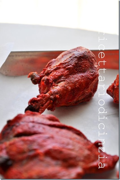 Pollo tandoori Pollo tandoori
