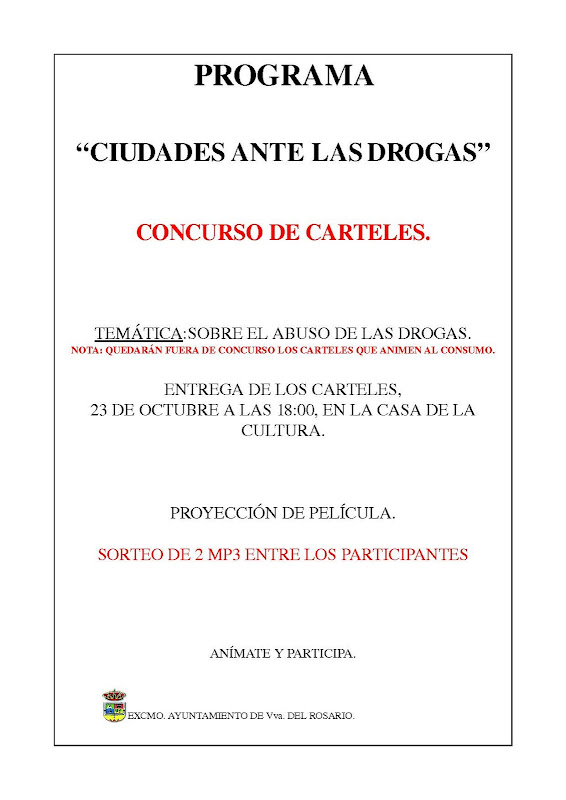 Concurso de Carteles: 