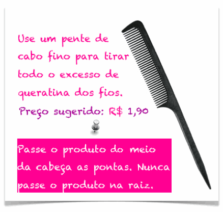 pente%20fino%20cauterização Cauterização carga de queratina