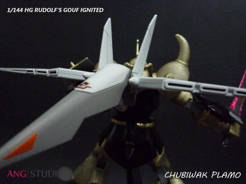 1/144 HG Rudolf's Gouf Ignited Pose 4
