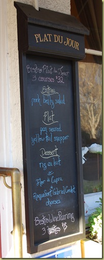 north side plat du jour