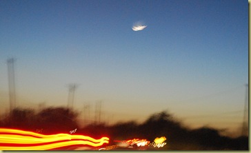 hazy moon