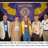 Lions 22 Convention in Dover DE - 2009