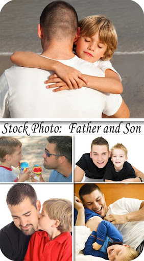 Stock Photo: Father and son nicegfx.com