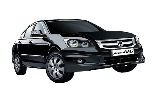 Vector art in Honda accord nicegfx.com