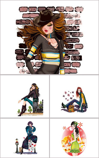 Beautiful Girls Drawings Collection nicegfx.com