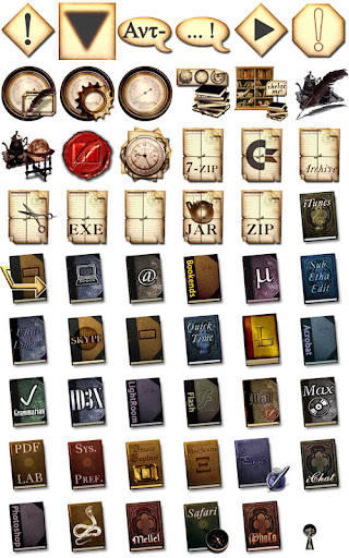 British Library Icons nicegfx.com