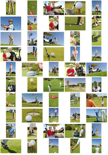 Stock photos - Senior Golf nicegfx.com