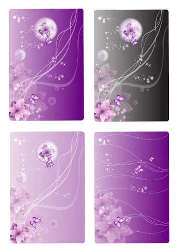 Vector Flower and Butterfly nicegfx.com