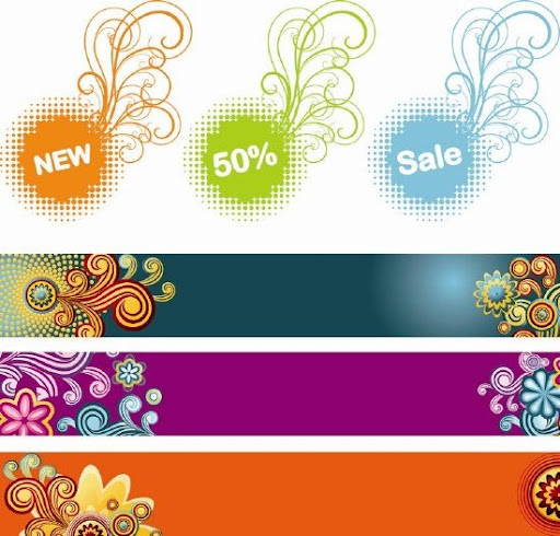 Sales & Banners Vector nicegfx.com