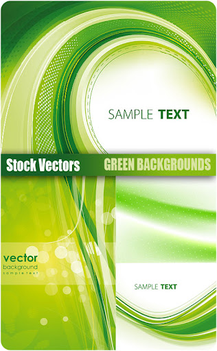 Stock Vectors - Green Backgrounds nicegfx.com