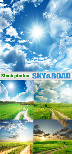 Sky & road nicegfx.com
