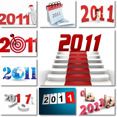 photoshop tutorials 2011. New Year 2011 coming
