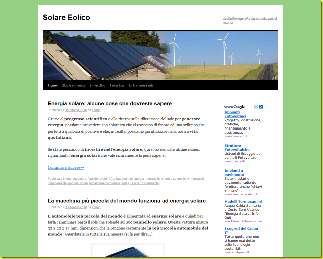 solare eolico