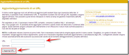 come segnalare sito web blog Google come segnalare sito web blog Google