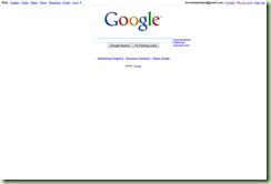 Google's famously spartan interface