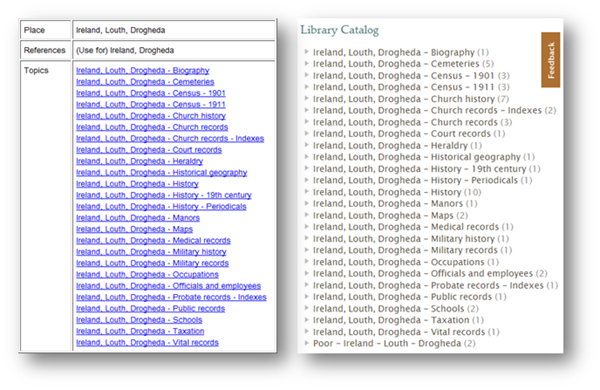 The new catalog place search results are better than the old