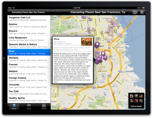 looptpulse ipad LooptPulse present location based services on the iPad