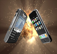 iphone blackberry 150 BlackBerry OS 6.0 Ready to hit the Android and iPhone?