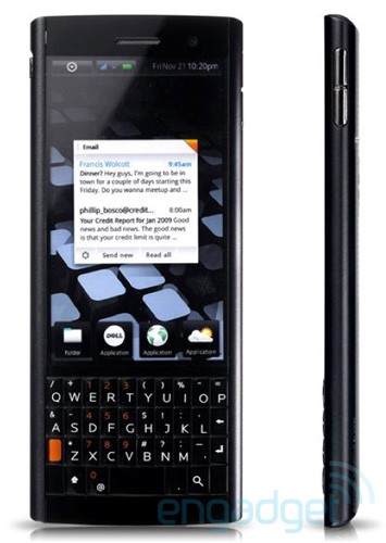 dell smoke Dell Smoke, with the Android OS and unique shape