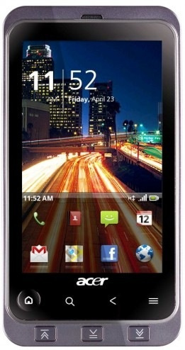 Acer Stream Adroid for Gajeto Acer Stream Android phone with streaming music feature