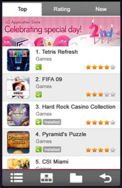 LG-AppStore LG AppStore LG Launch Application Store