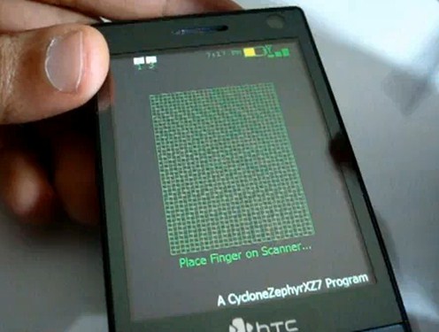 Fingerprint Reader Device on Application Of Fingerprint Reader To Secure Your Windows Mobile Device