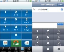 Google Voice iPhone Google Voice applications, already present to iPhone