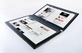 Acer Iconia Acer Iconia, tablet, Windows 7 with double screens