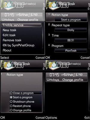 plantask2 Free Download Application, turn off and turn on your phone automatically by Plan Task