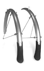 Planet Bike Cascadia Guards - Silver - $90