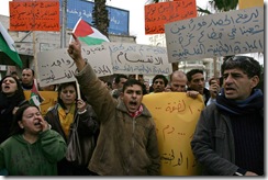MIDEAST-PALESTINIAN--ISRAEL-GAZA-CONFLICT-DEMO