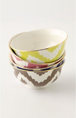 ikat bowls from anthro