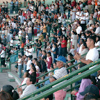 Durango Mexico Stadium Crusade crowd worshiping.jpg