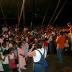 Nicaragua Crusade Ciudad Sandino Cindee giving childrens altar call.jpg