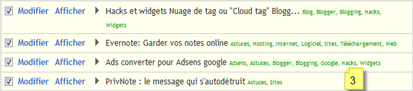 renommer un message