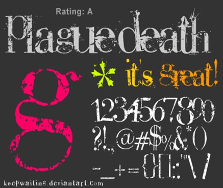 exceptionnel font