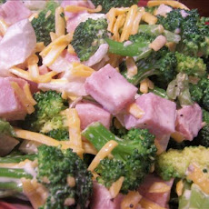 Broccoli Salad With Ham
