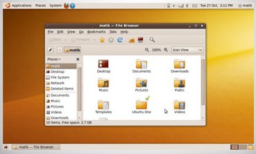 Ubuntu Karmic Koala Desktop