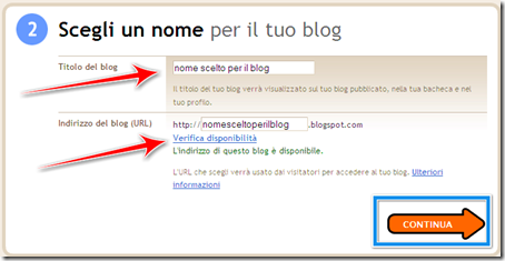 come scegliere nome blog blogger