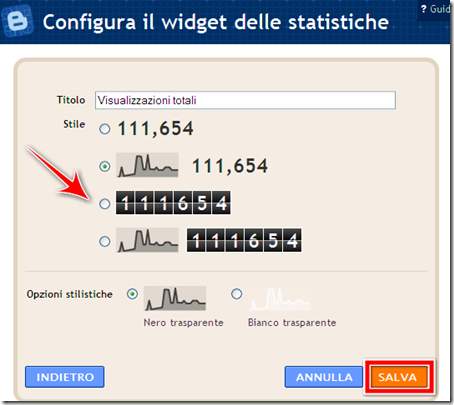 come mettere widget statistiche visite blog blogger come mettere widget statistiche visite blog blogger