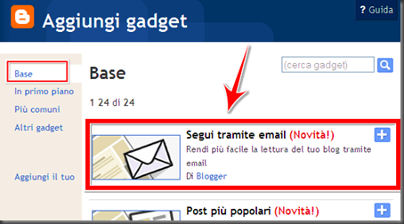 gadget iscriviti per email feedburner blog blogger gadget iscriviti per email feedburner blog blogger